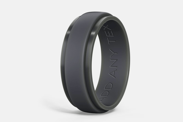 Mens Unique Mold Ring with Platform - EverBond Rings